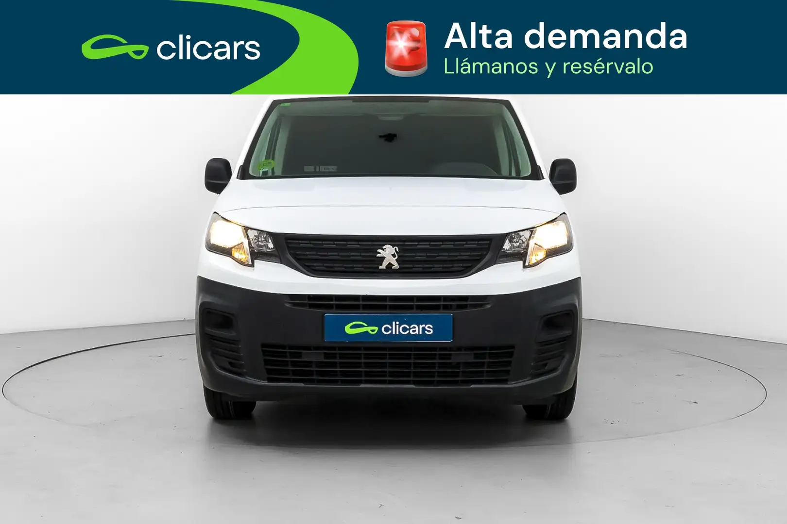 Peugeot Partner 1.5BlueHDI S&S Pro Standard 600kg 100 Blanco - 2