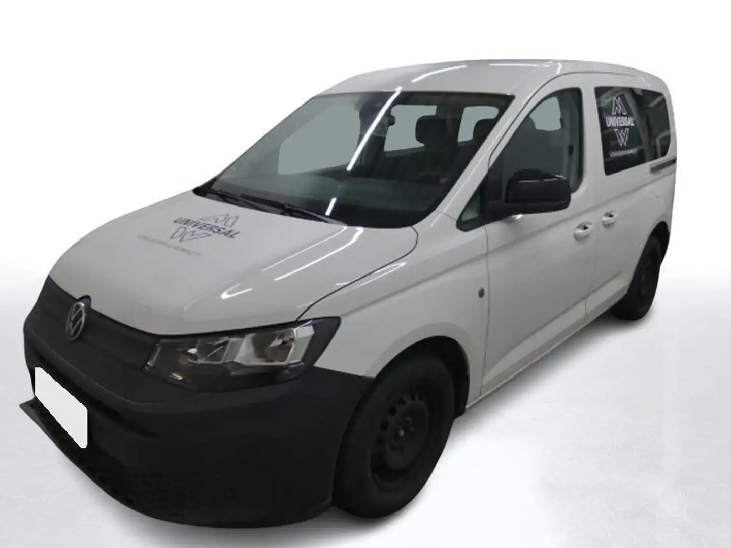 Volkswagen Caddy 2.0 TDI Klima Navi AHK Weiß - 2