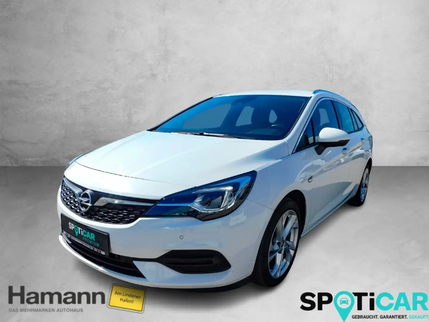 Opel Astra K ST Elegance 1.5 D Automatik Navi LED Matrix AHK Blanc - 1