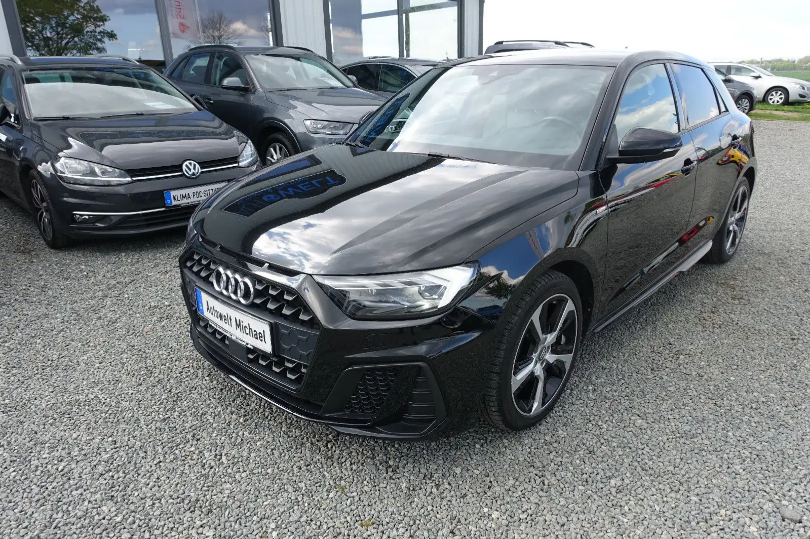 Audi A1 Sportback 30 TFSI S line Aut.LED KLIMAAUT 17' Schwarz - 2