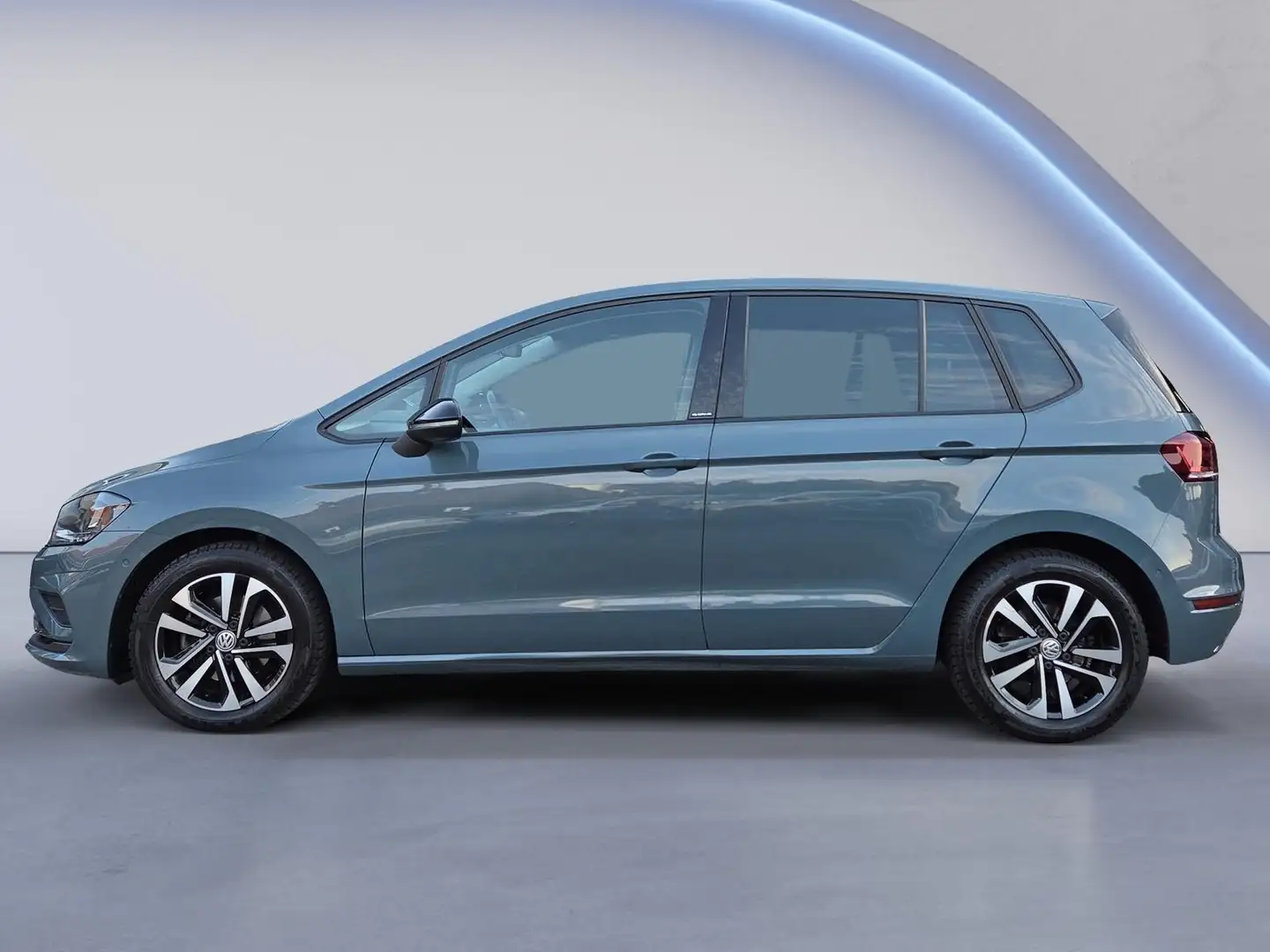 Volkswagen Golf Sportsvan 1.5 TSI ACT Highline /Apple Carplay/Lane-Side-Fron Blauw - 2