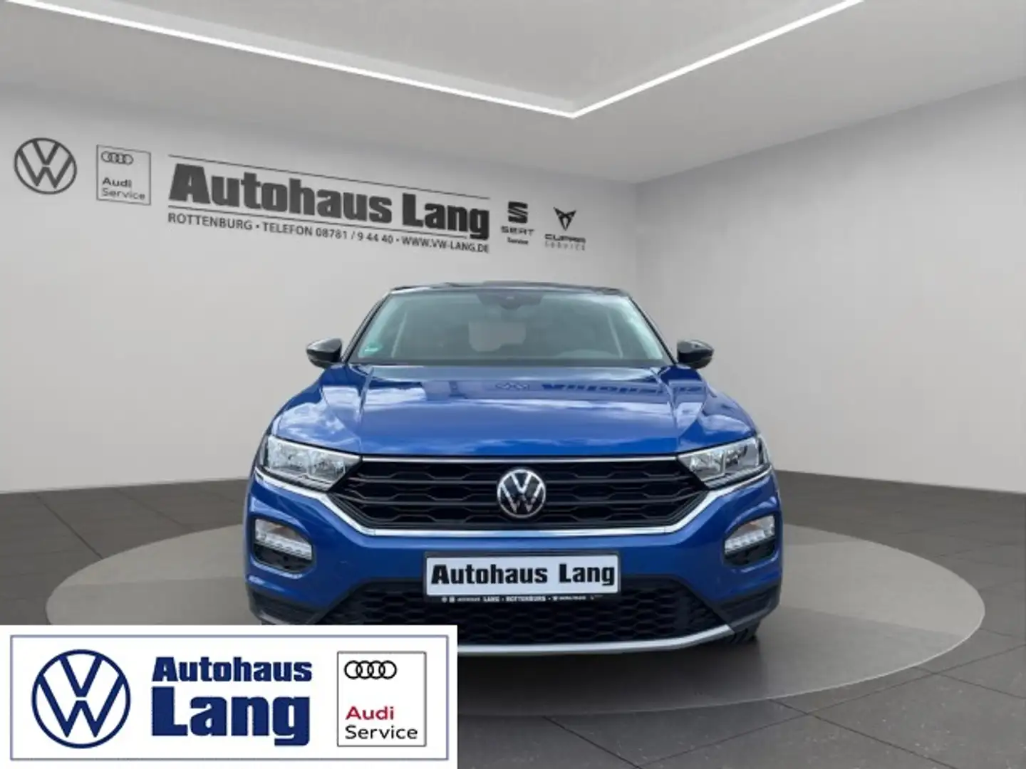 Volkswagen T-Roc 1.0 TSI Active Navi DAB Klima EPH 8-fach bereift Blau - 1