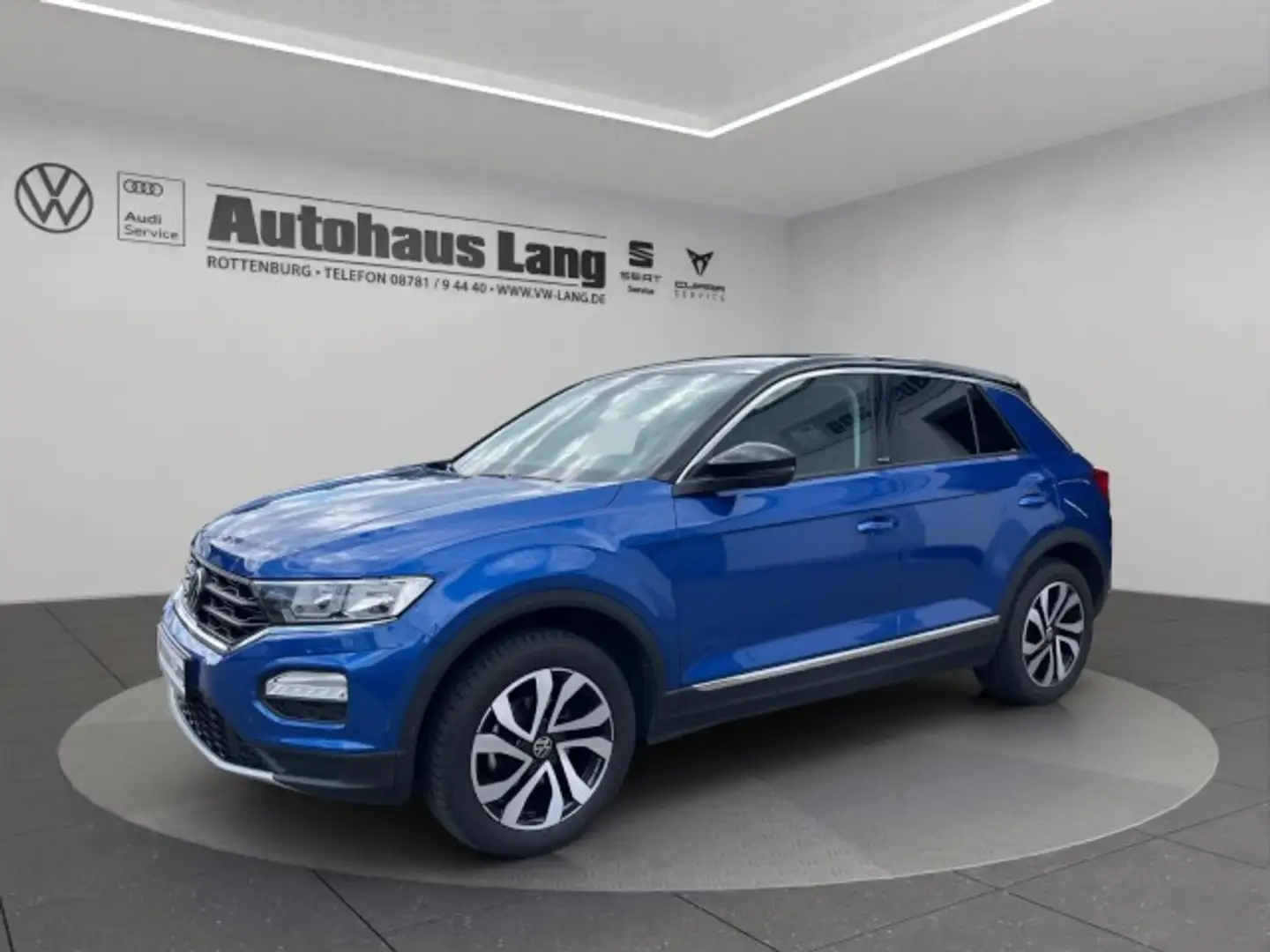 Volkswagen T-Roc 1.0 TSI Active Navi DAB Klima EPH 8-fach bereift Blau - 2