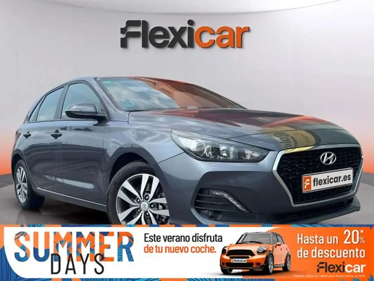 Hyundai i30 1.0+TGDI+Klass+Fastback Gris - 1
