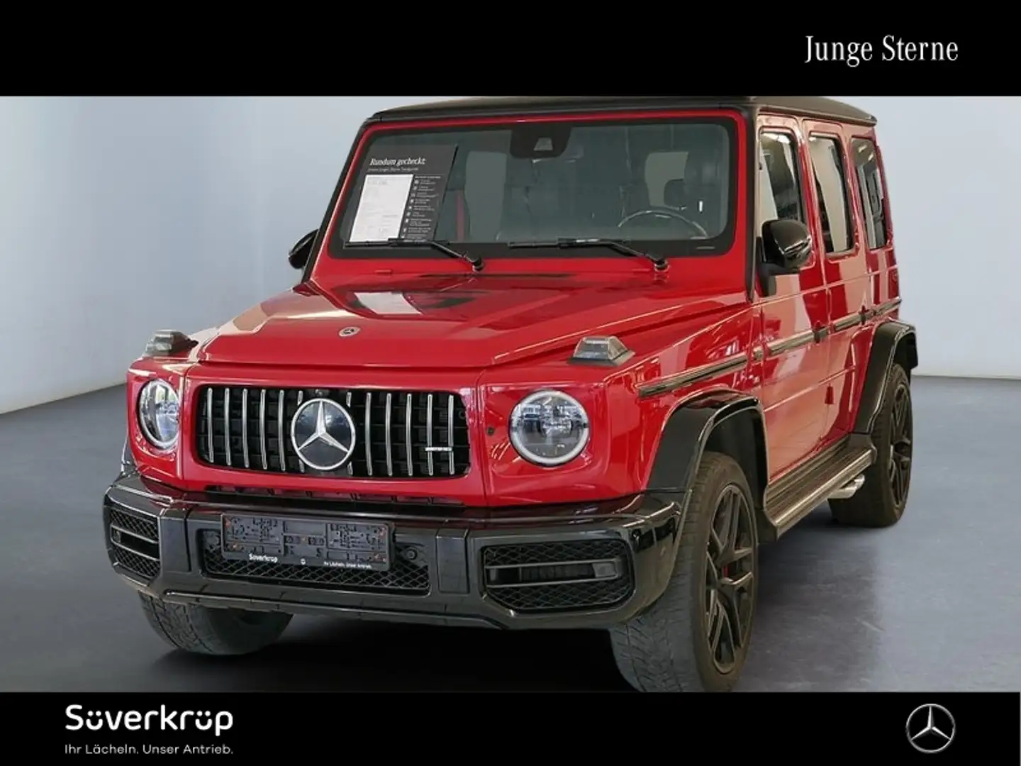 Mercedes-Benz G 63 AMG BURM NIGHT STANDH 360 WIDE SPUR DISTR Rot - 2