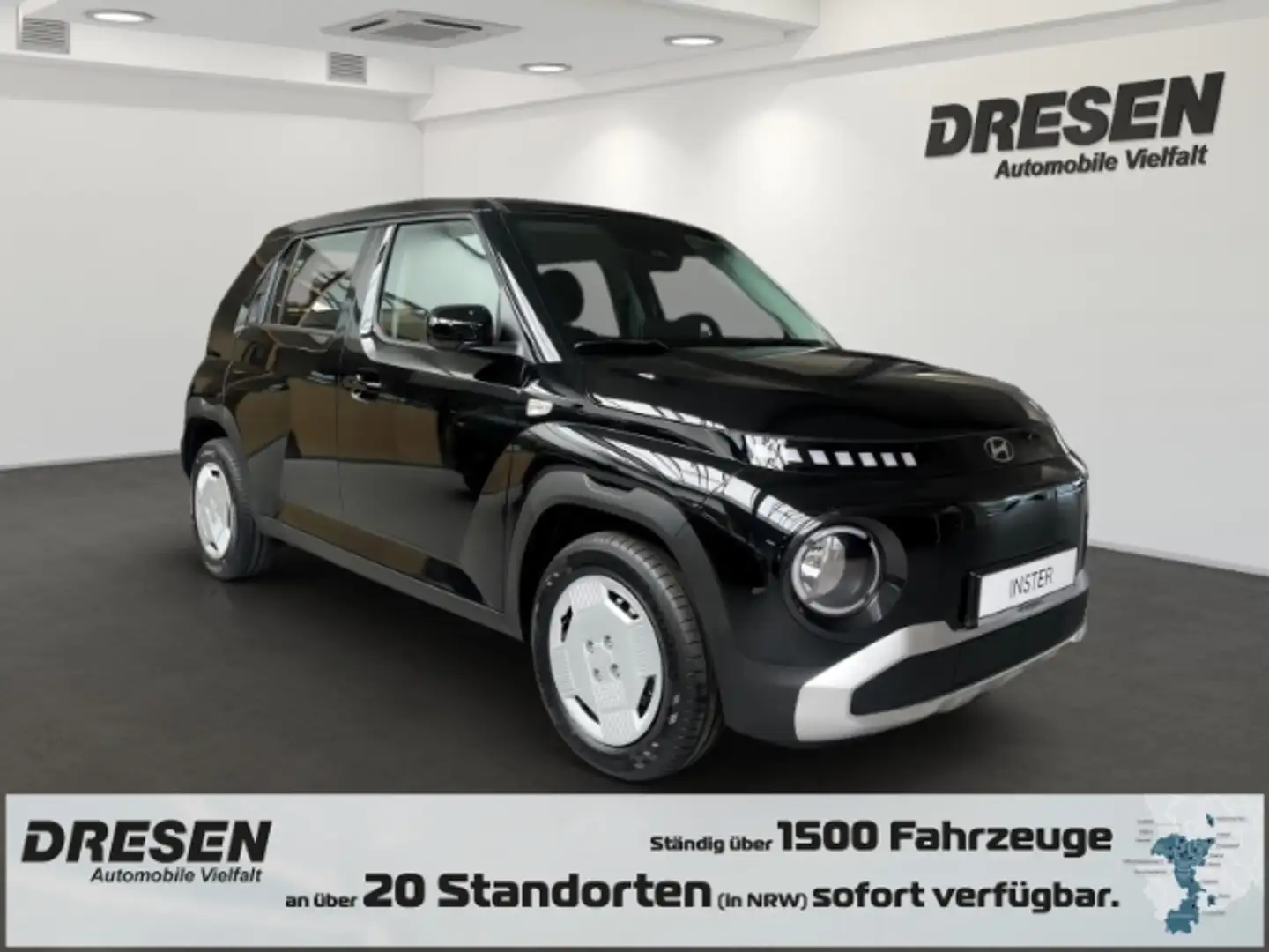 Hyundai Inster 49kWh Select mit Effizienz-Paket Navi Kamera Noir - 2