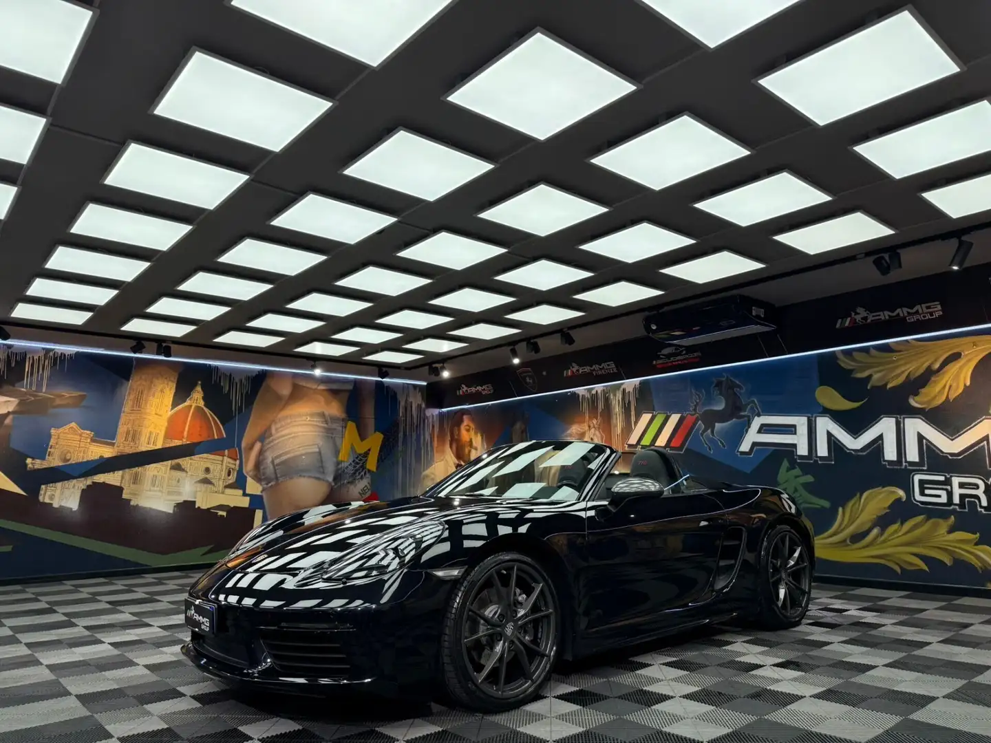 Porsche 718 Spyder 718 Boxster 2.0 T Negro - 1
