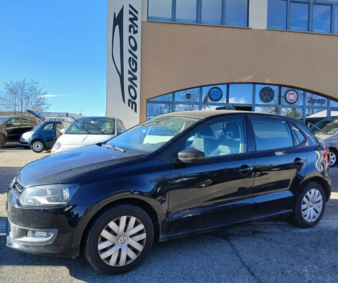 Volkswagen Polo 1,2 benzina comfortline 5 porte km 54000 nera Schwarz - 1