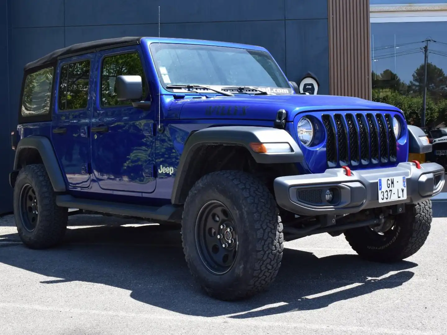 Jeep Wrangler Wrangler Unlimited 2.0 l T 272 ch 4x4 BVA8 Sport Blu/Azzurro - 1