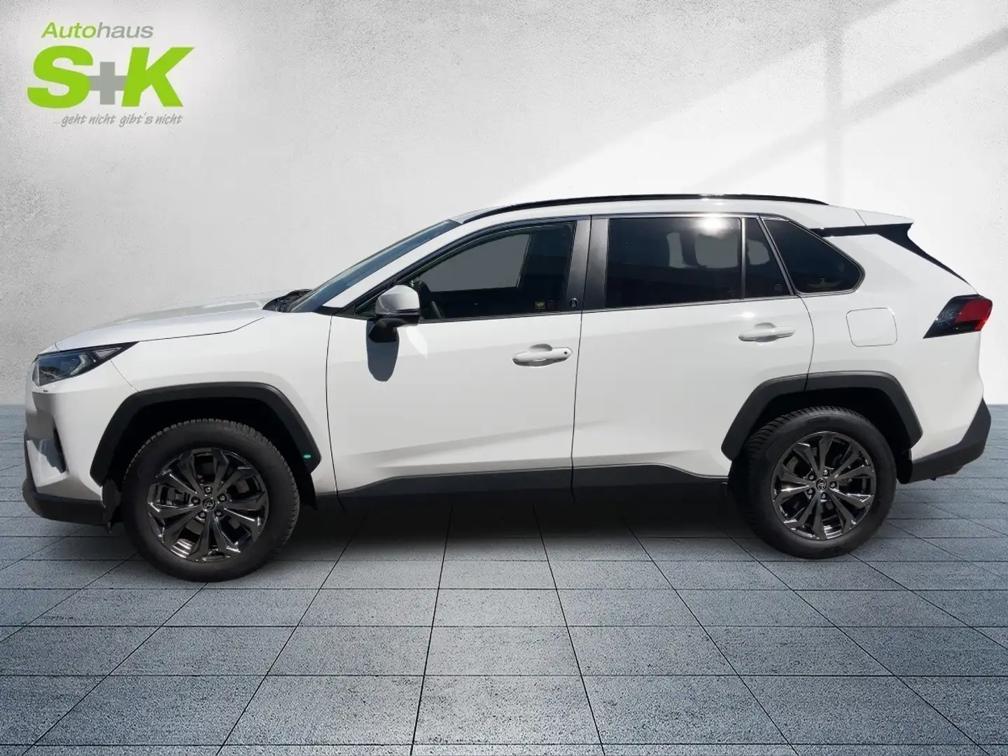 Toyota RAV 4 2.5 VVT-i Hybrid Team Deutschland*8-fach*SHZ Blanc - 2