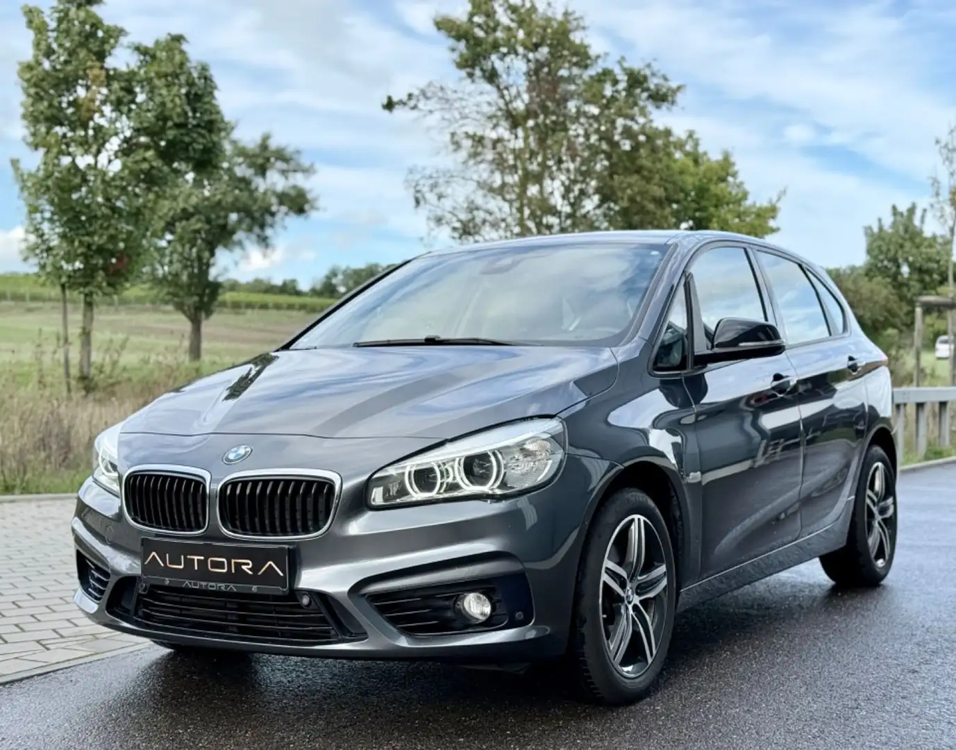 BMW 218 Sport Line |1.HAND|LED|KLIMA| Gris - 2