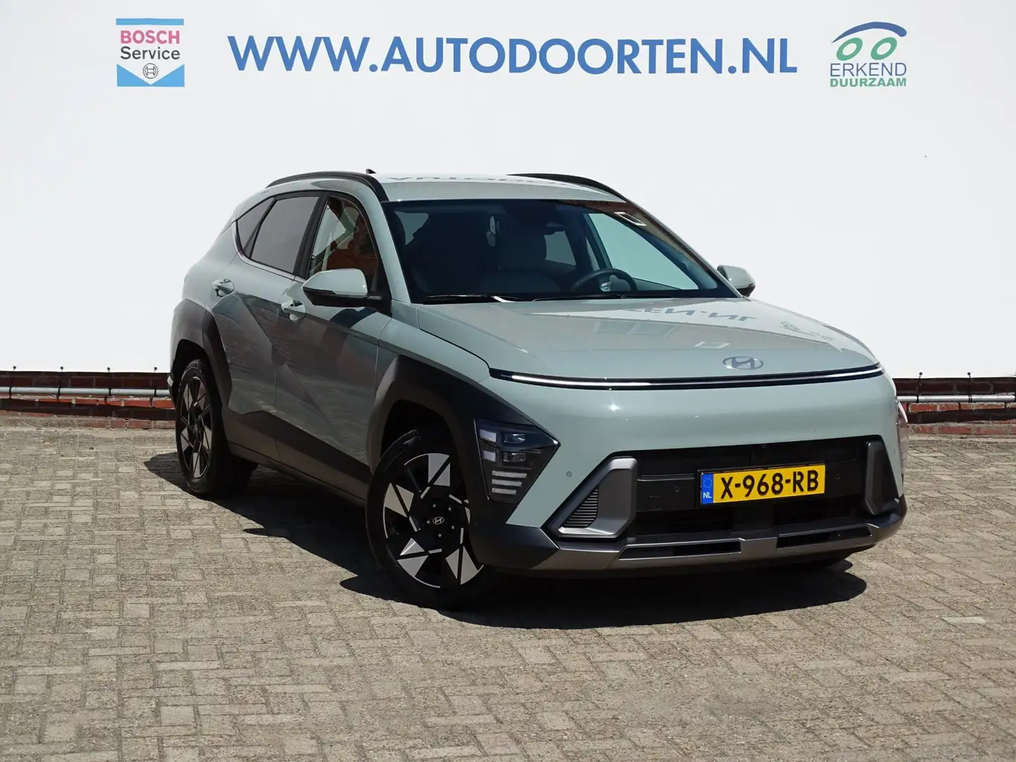 Hyundai KONA 1.6 GDI HEV Premium|Nieuwstaat|Stoelventilatie|360 Groen - 1