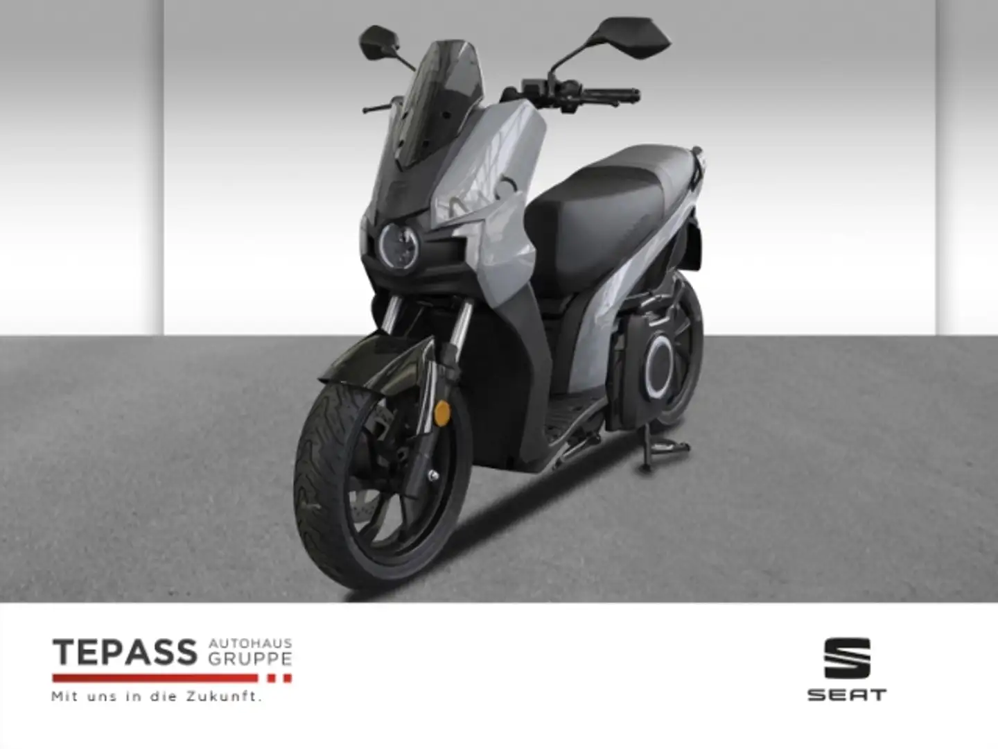 SEAT MO eScooter 50 100 Elektrisch Barcelona Grey Gris - 1
