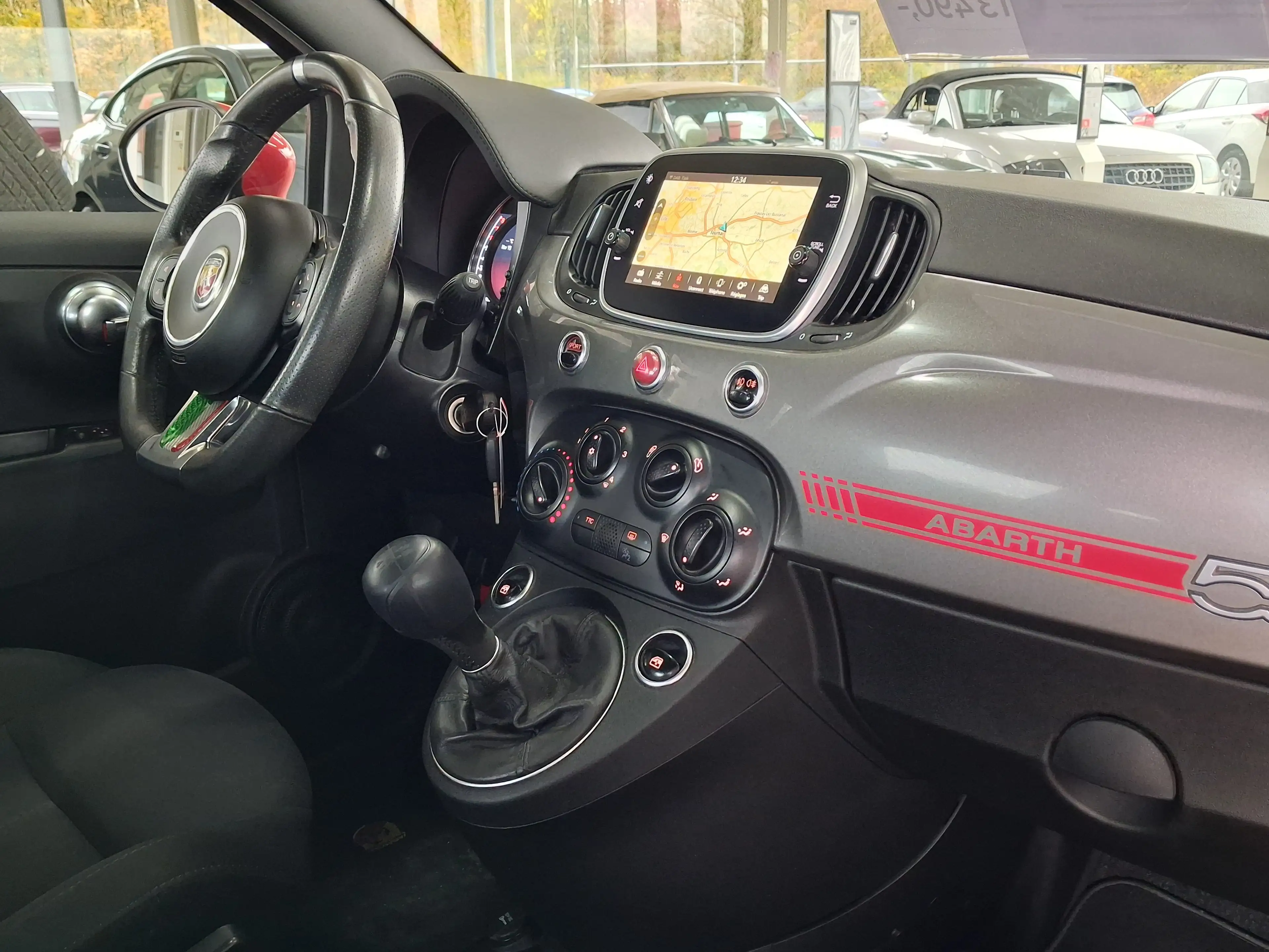 Fiat 500 Abarth 595 / NAVI / JANTES / CLIM / BLUETOOTH / GARANTIE — photo 9