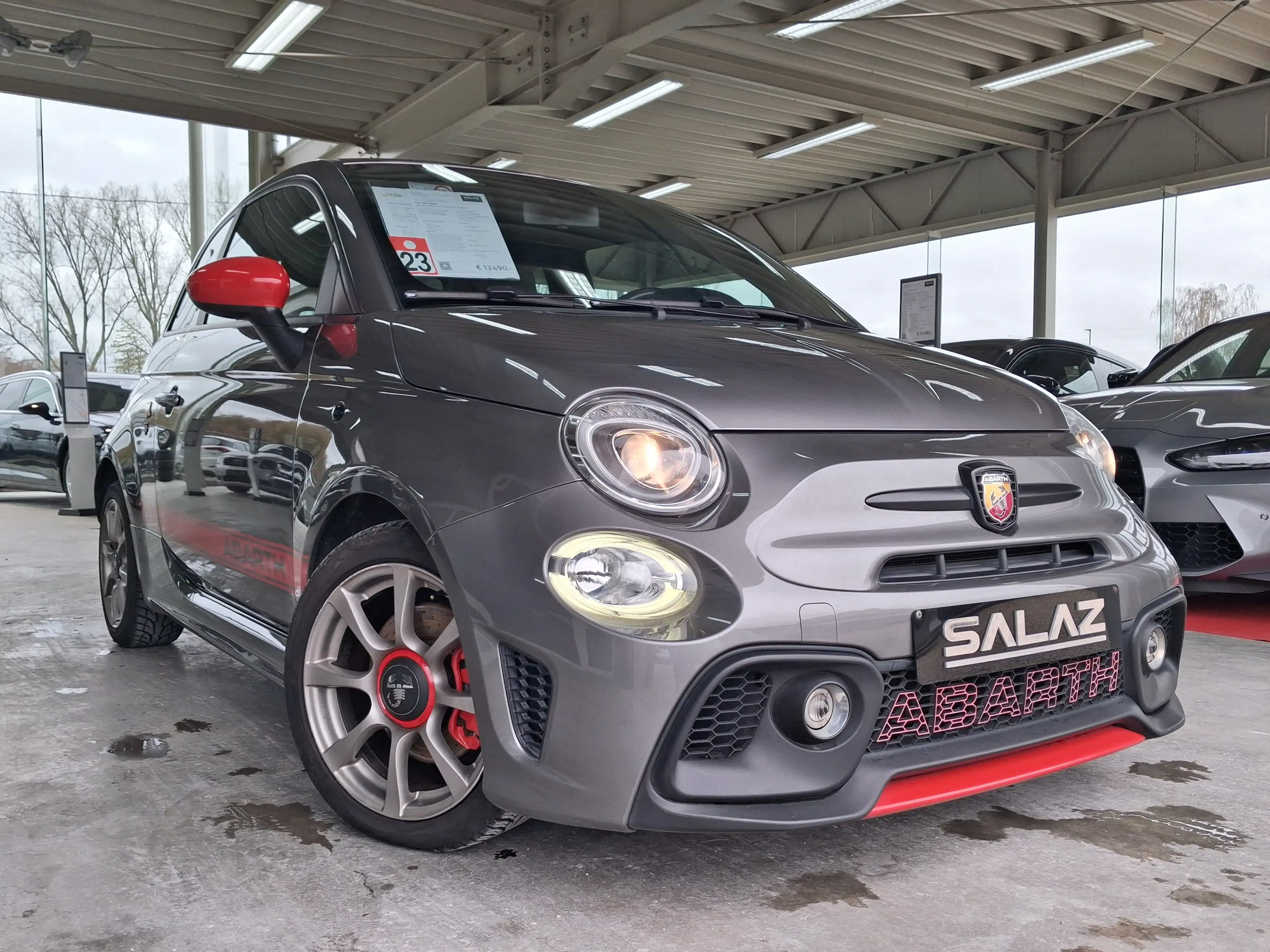 Fiat 500 Abarth 595 / NAVI / JANTES / CLIM / BLUETOOTH / GARANTIE — photo 4