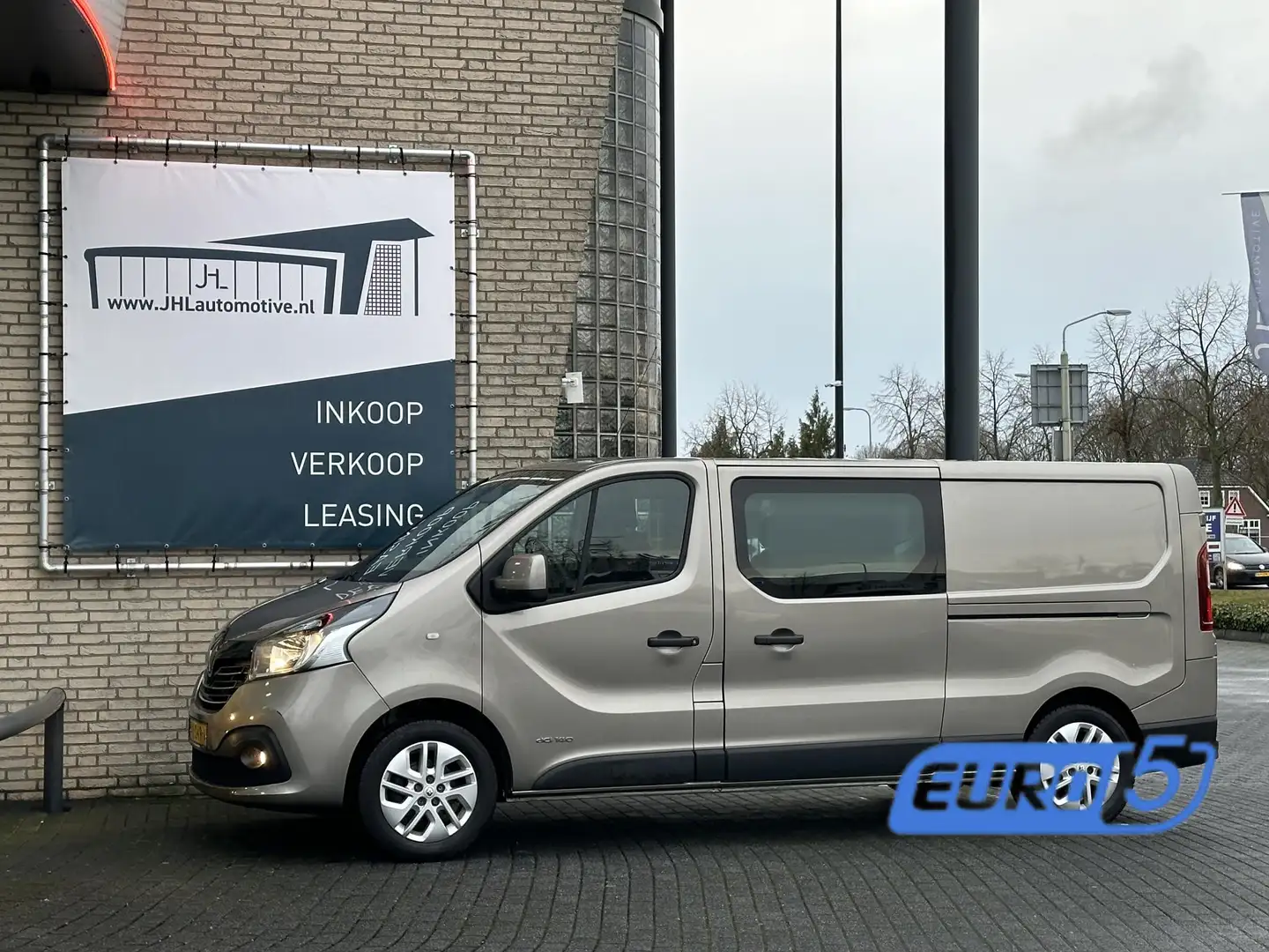 Renault Trafic 1.6 dCi T29 L2H1 DC*A/C*NAVI*CRUISE*HAAK*CAM* Beige - 1