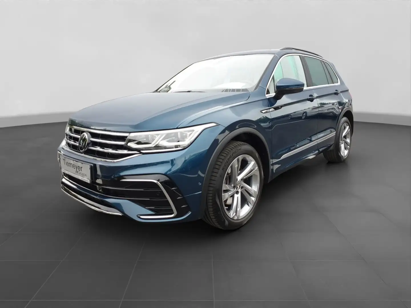 Volkswagen Tiguan 2.0 TDI DSG 4M 200PS R-LINE ST.HEIZ AHK K Blau - 2