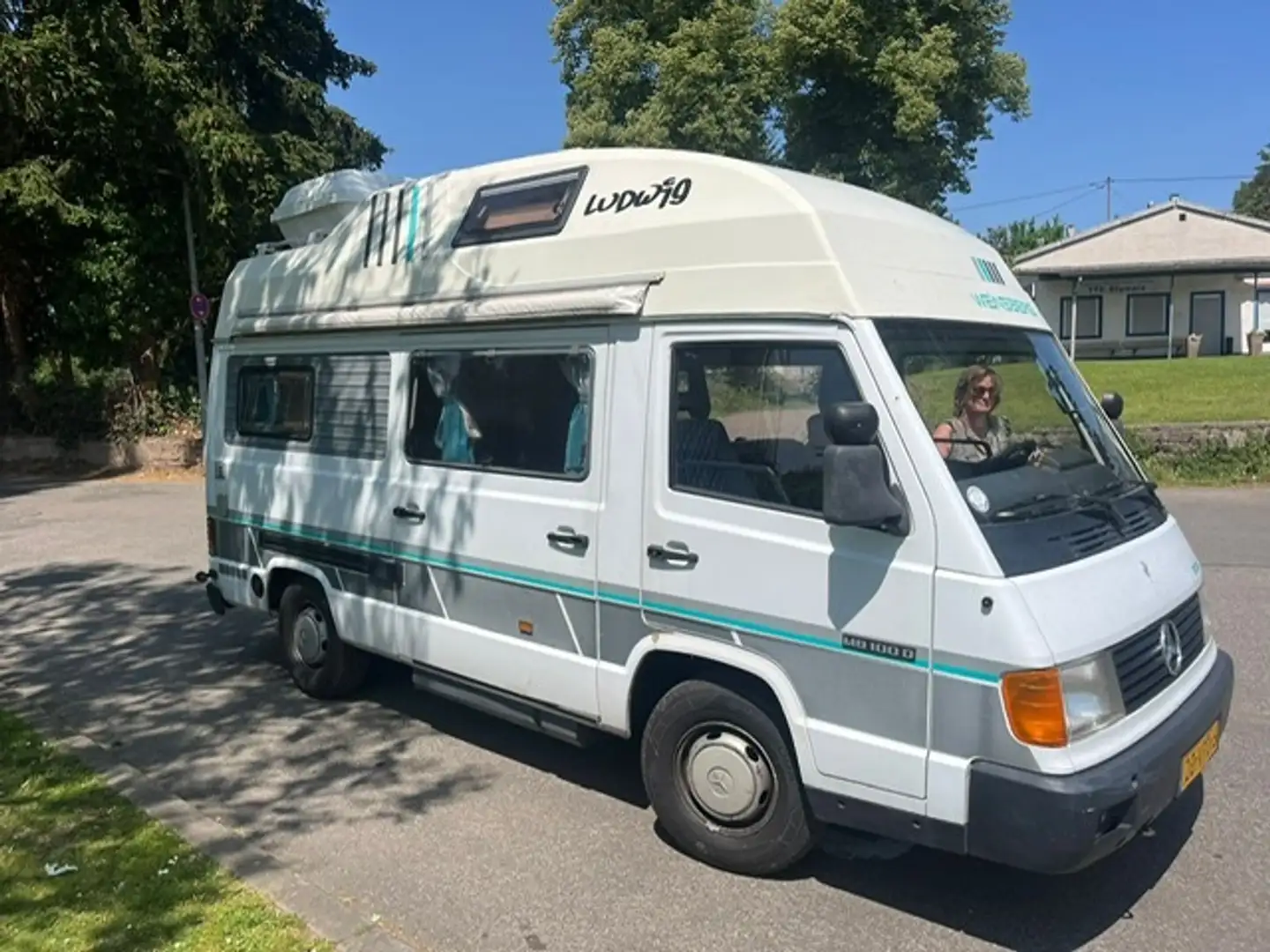 Mercedes-Benz MB 100 Camper Fehér - 1