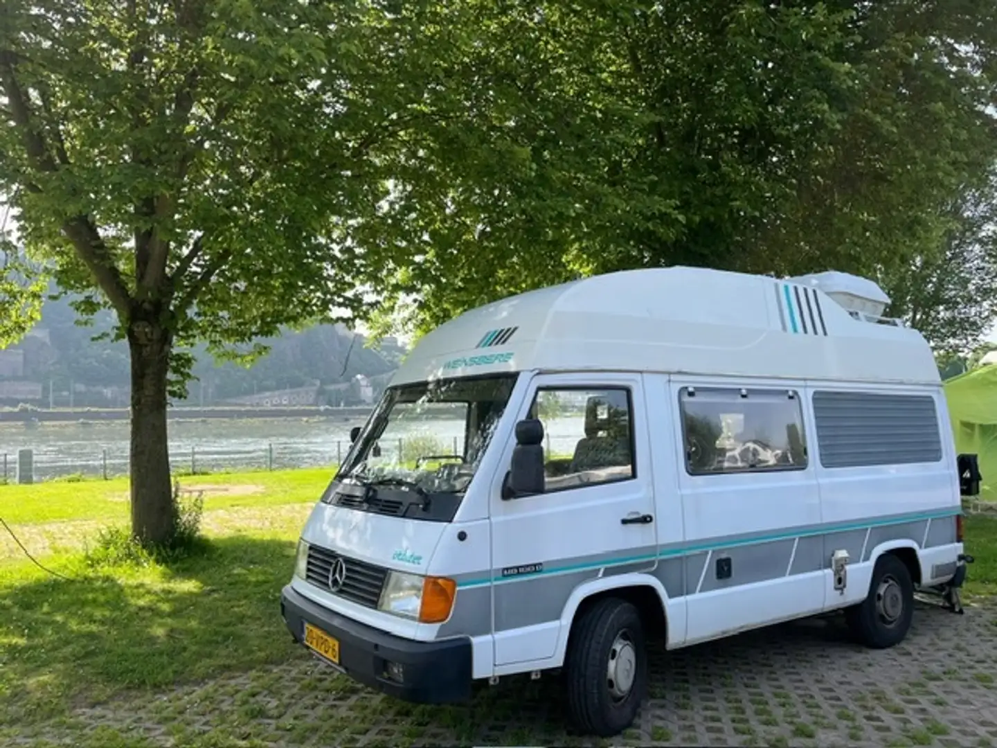 Mercedes-Benz MB 100 Camper Fehér - 2