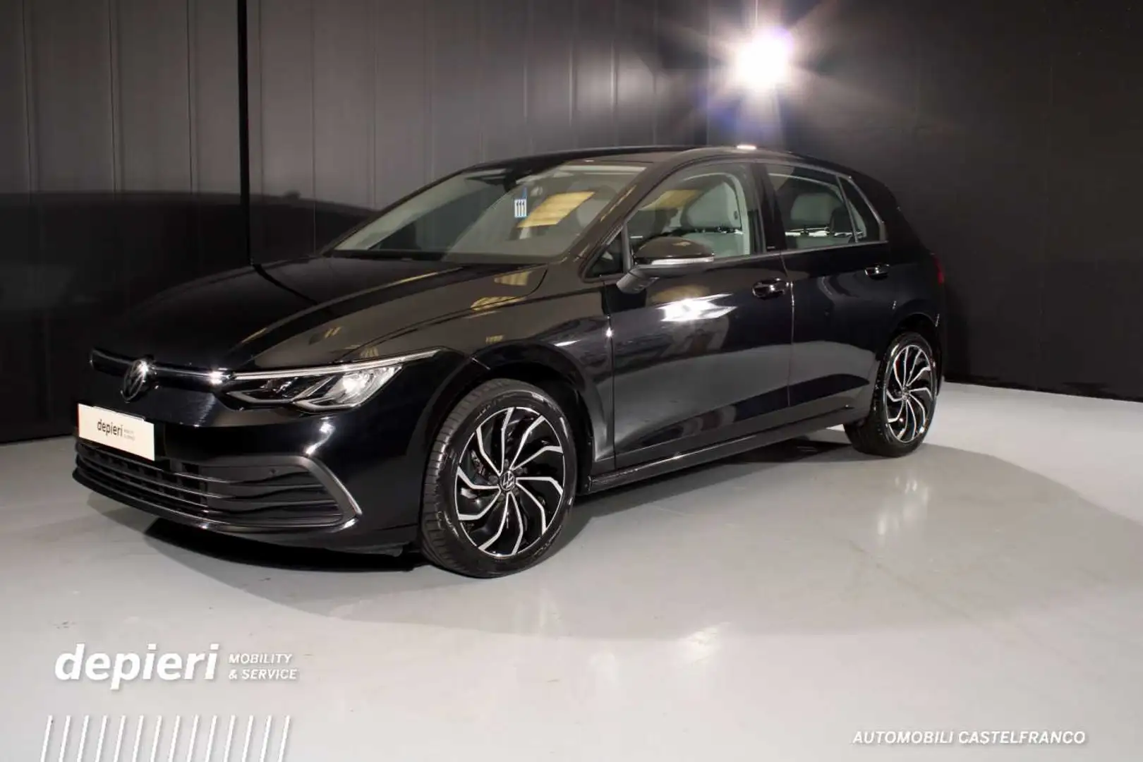 Volkswagen Golf 1.0 eTSI EVO DSG Life MHEV -Ok Neop Nero - 1