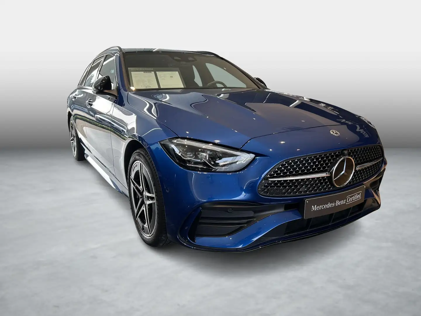 Mercedes-Benz C 300 Break C de AMG Line - PANO DAK - 5j MB Waarborg Blauw - 2