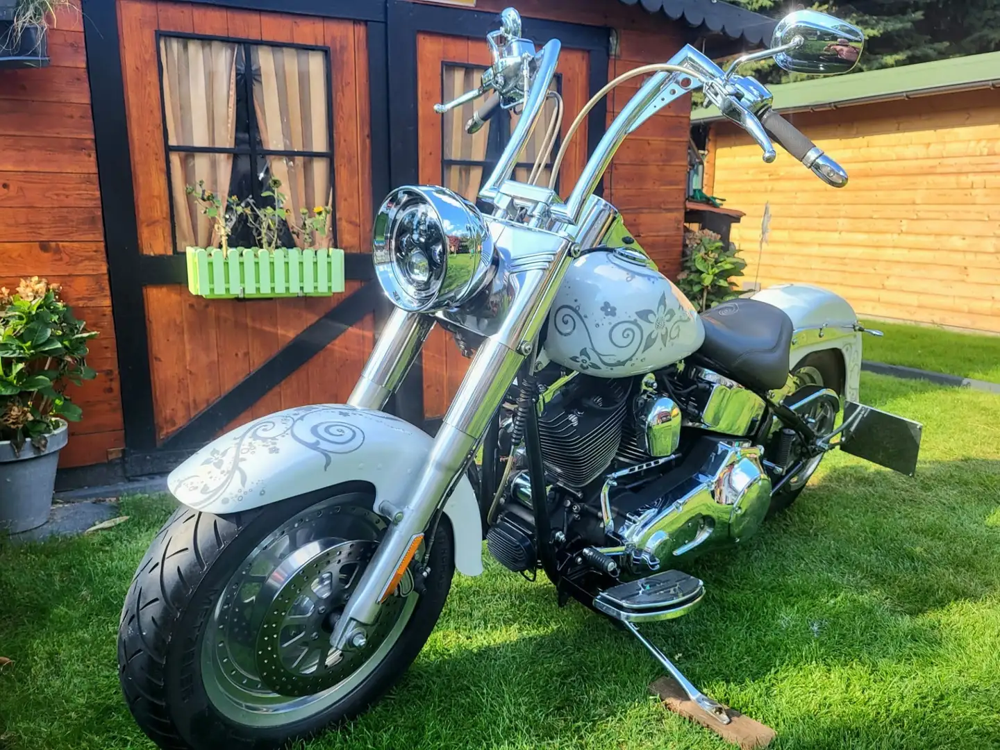 Harley-Davidson Bad Boy Blanc - 1