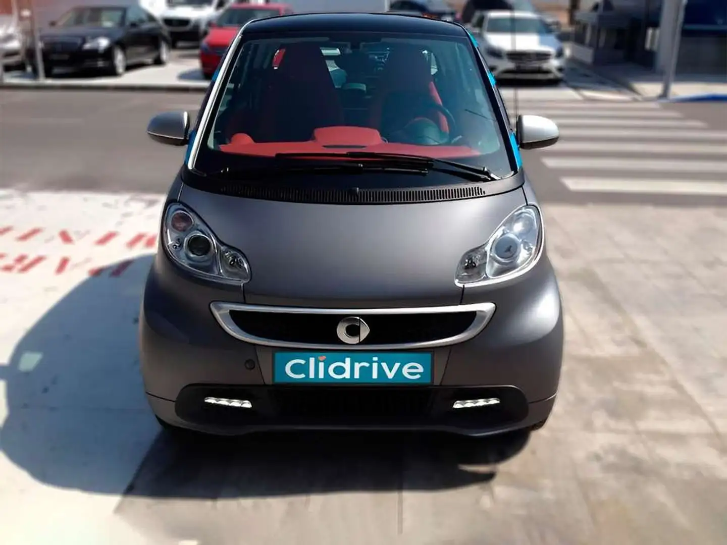 smart forTwo Coupé 52 mhd Passion Aut. Gris - 2