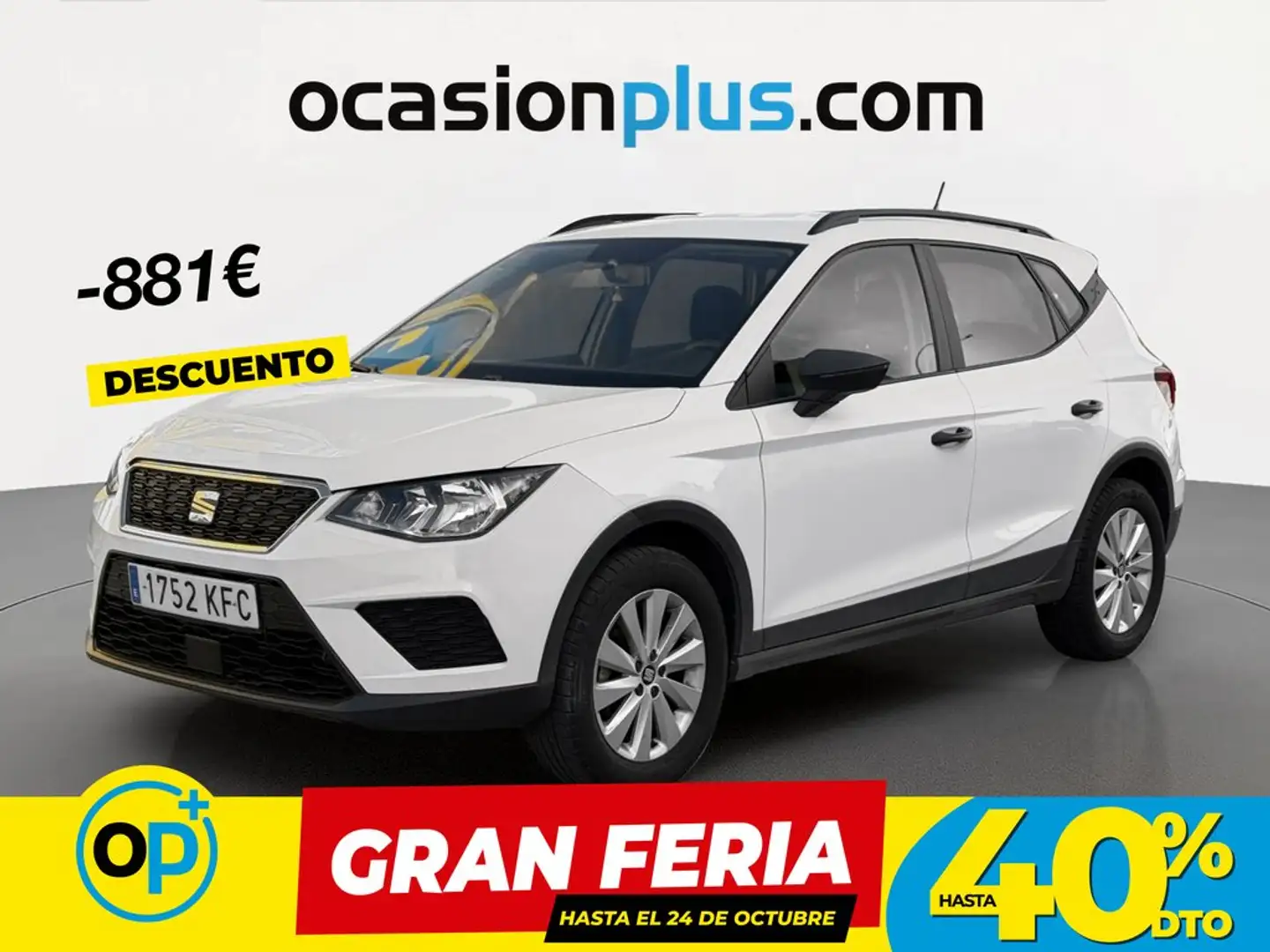 SEAT Arona 1.0 TSI Ecomotive S&S Reference Plus 95 Blanco - 1