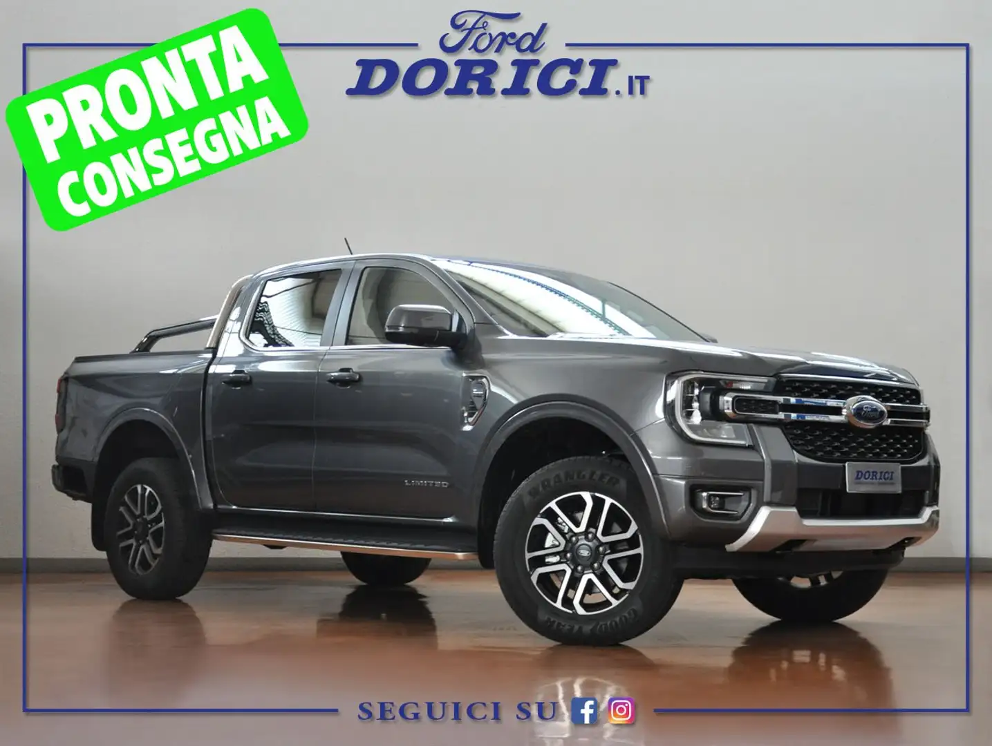 Ford Ranger 2.0 Ecoblue 170Cv Limited + IVA Gri - 1