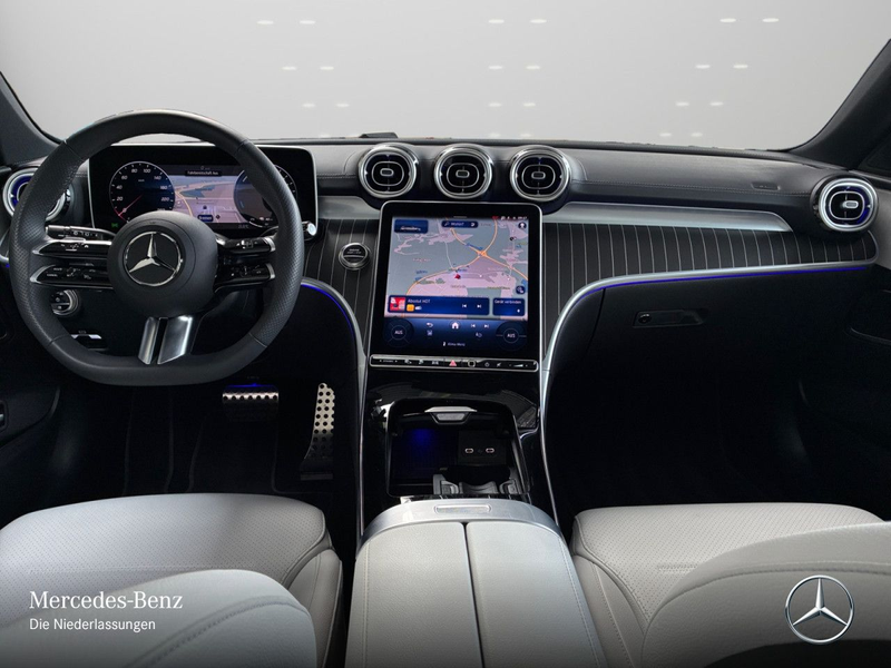 Mercedes-Benz C 300 e T AMG+NIGHT+PANO+360+TOTW+KEYLESS+9G — photo 13
