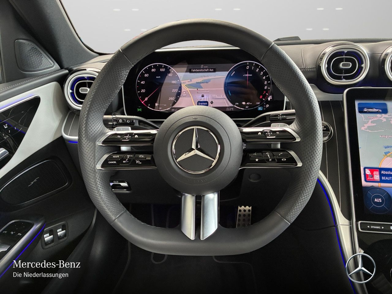 Mercedes-Benz C 300 e T AMG+NIGHT+PANO+360+TOTW+KEYLESS+9G — photo 14