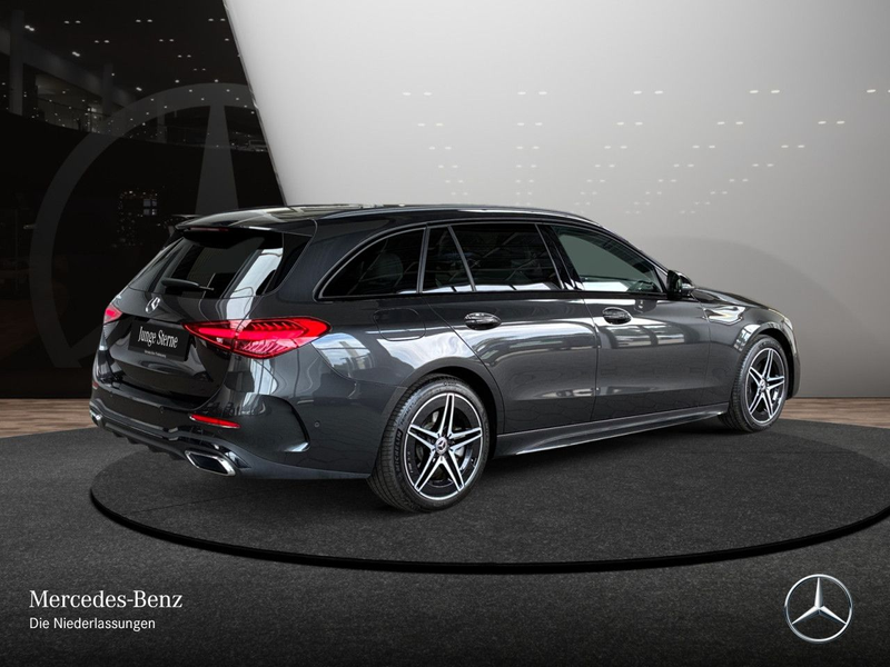 Mercedes-Benz C 300 e T AMG+NIGHT+PANO+360+TOTW+KEYLESS+9G — photo 8