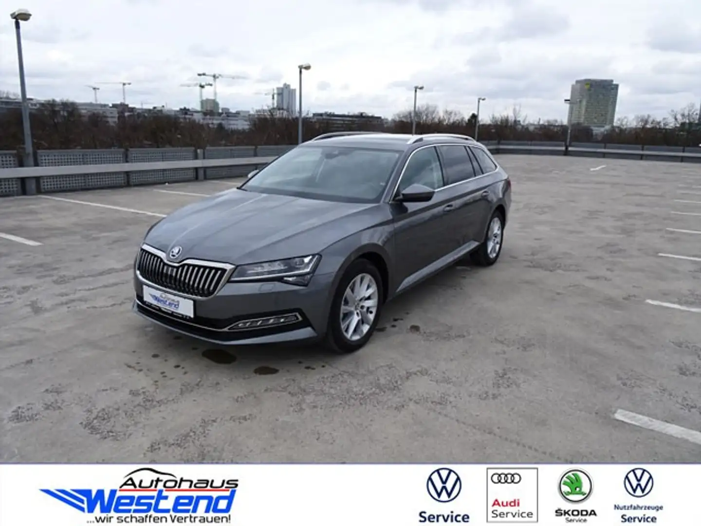 Skoda Superb Combi Style 2.0 TDI 147kW DSG 4x4 LED Navi Klima Gris - 2