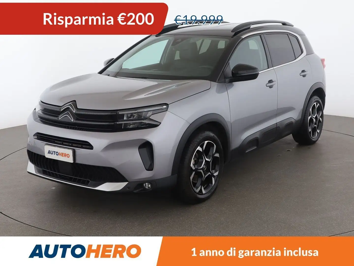 Citroen C5 Aircross 1.5 Blue-HDi Feel Pack 130 CV EAT8 Argintiu - 1