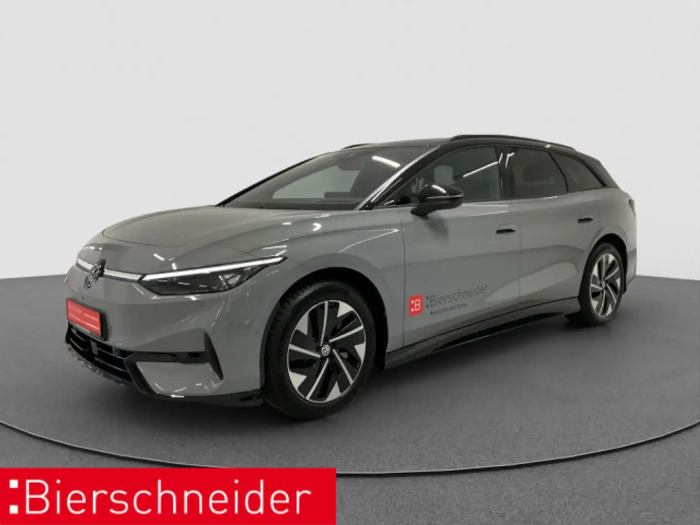 Volkswagen ID.7 Tourer Pro Black Style 21 AHK PANO NAVI WÄP Gris - 2