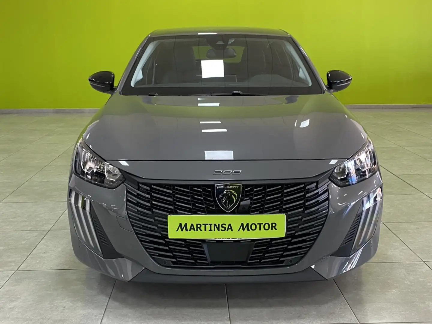 Peugeot 208 1.2 Puretech S&S Allure 100 Gris - 2
