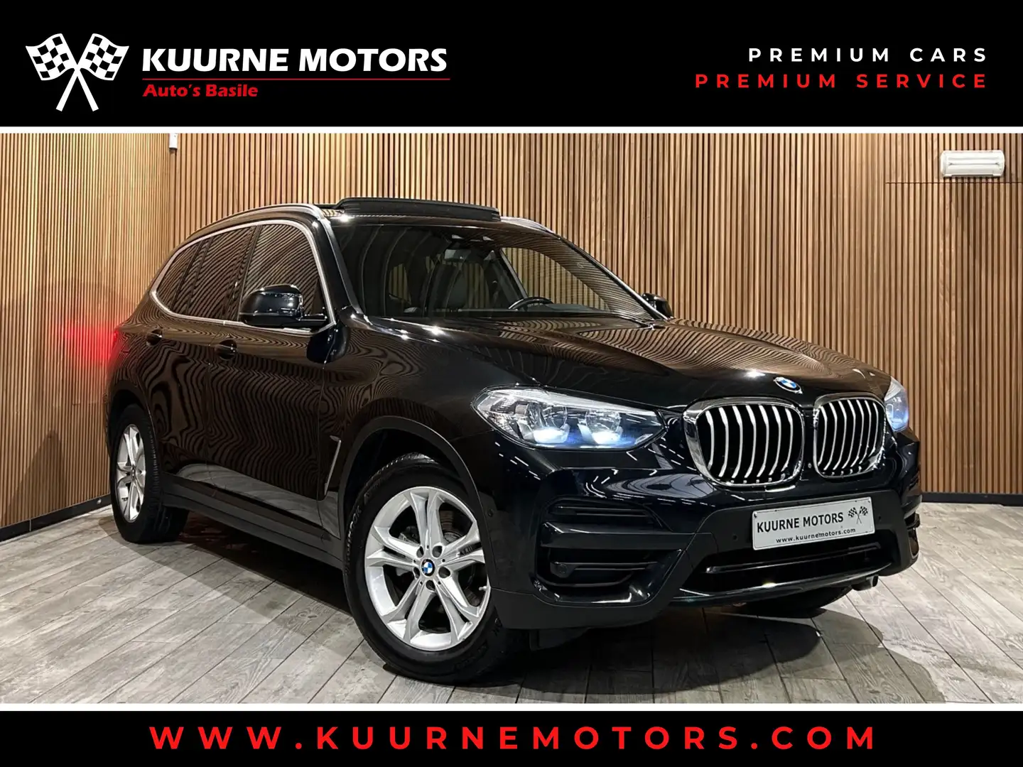 BMW X3 xDrive20d Pano/Cam360/Leder/SportZet *1j garantie* Fekete - 1