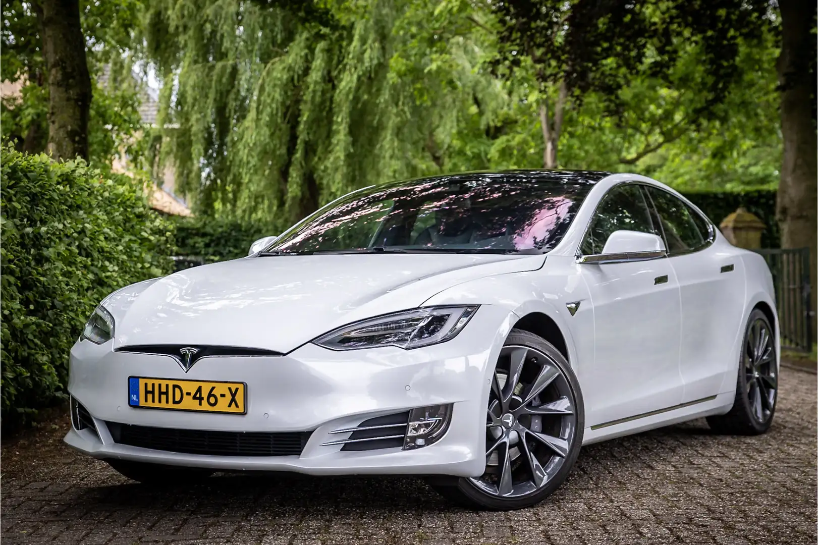 Tesla Model S Long Range Raven 21" 624 KM WLTP Blanco - 1