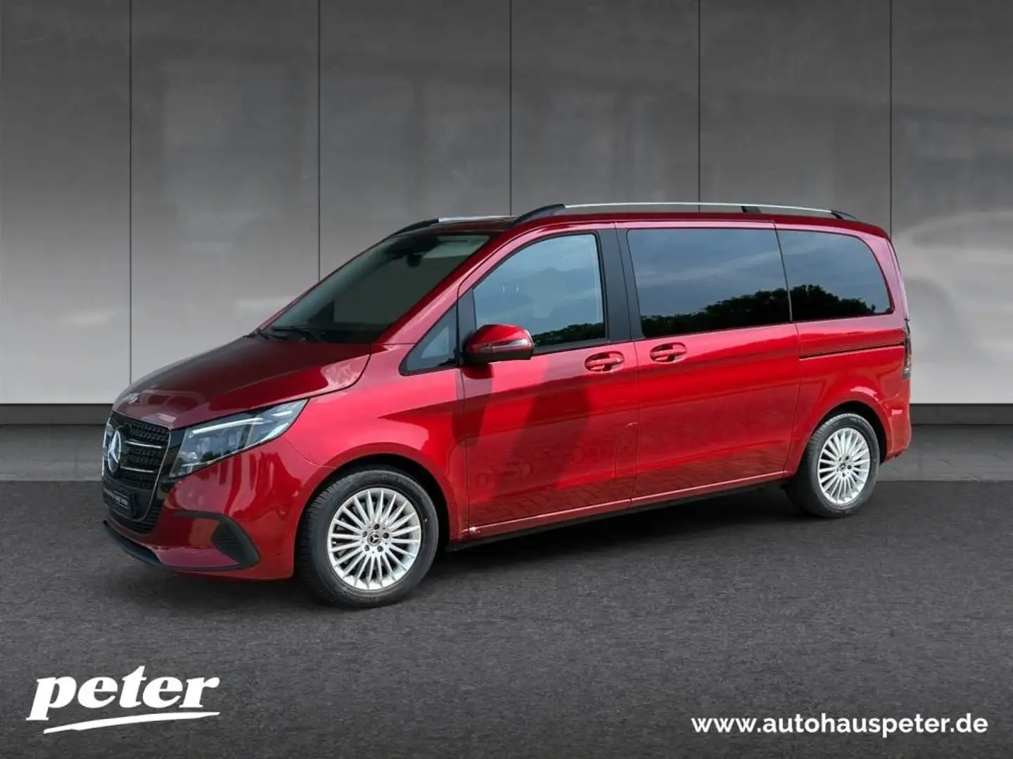 Mercedes-Benz V 220 d STYLE Kompakt AHK 2,5T+Kamera+MBUX Rouge - 2