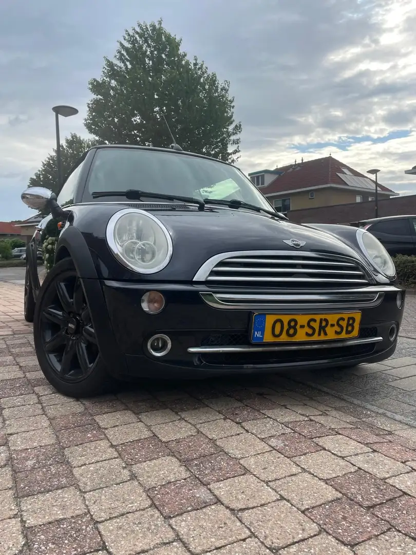 MINI Cooper 1.6 Chili cabrio Zwart - 1