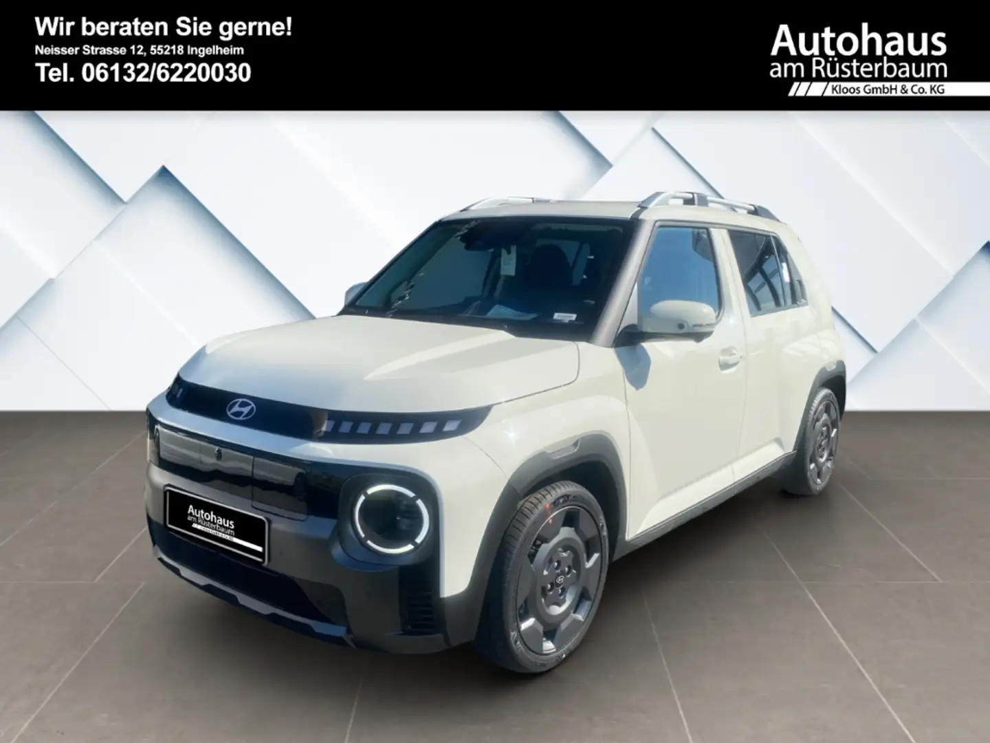 Hyundai Inster Cross EV (MY25) 49 kWh Effizienz-Paket, Assistenz- Beige - 2
