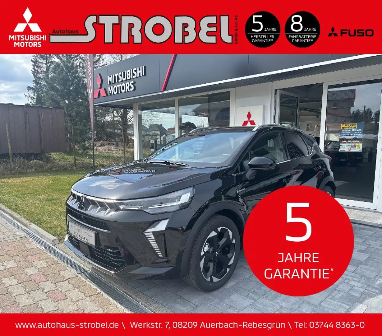 Mitsubishi ASX INTRO EDITION 1.3 T*AUTOMATIK*SITZHEIZUNG* Negro - 1