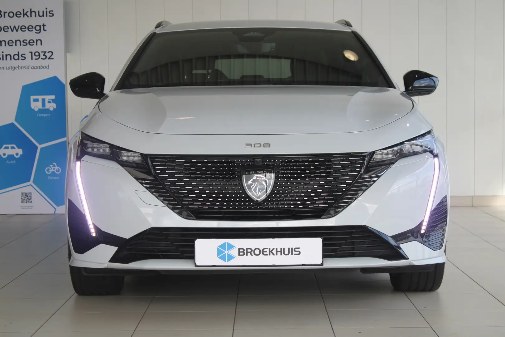 Peugeot 308 e-308 SW GT EV 54 kWh | LUXE UITVOERING | 360 GRAD Weiß - 2