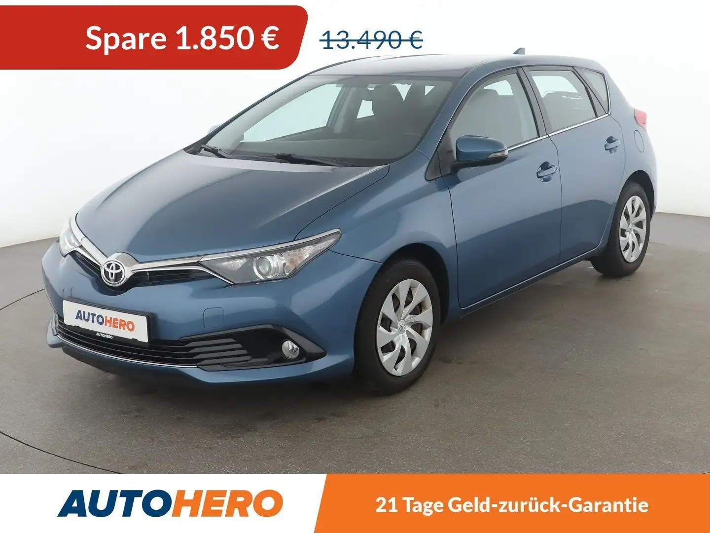 Toyota Auris 1.2 Turbo Comfort *KLIMA*TOUCH*GARANTIE* Blau - 1