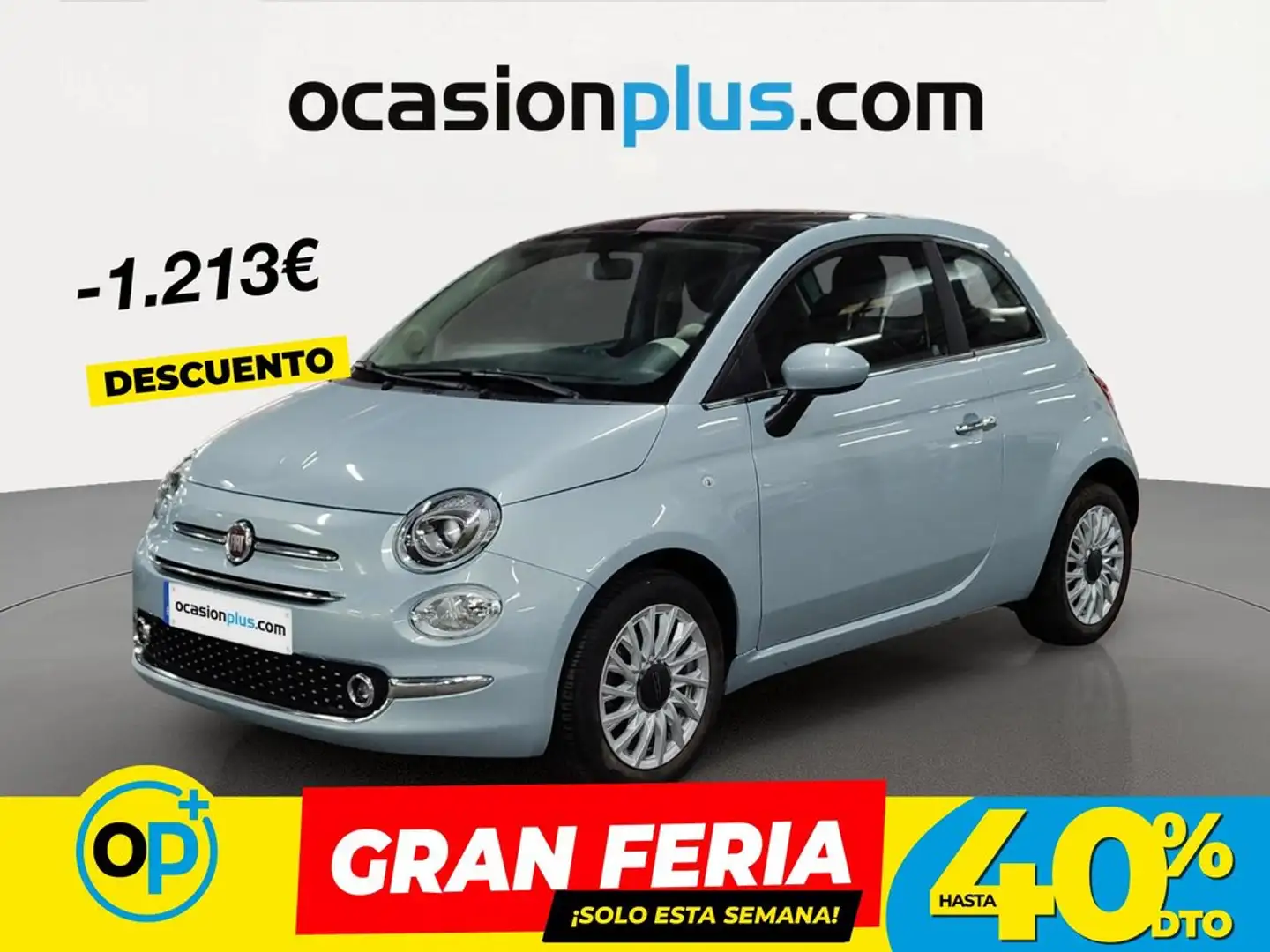 Fiat 500 1.0 Hybrid Dolcevita 52kW Verde - 1