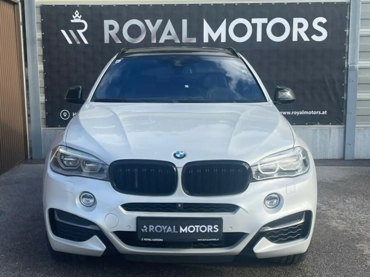 BMW X6 M 50d Weiß - 2