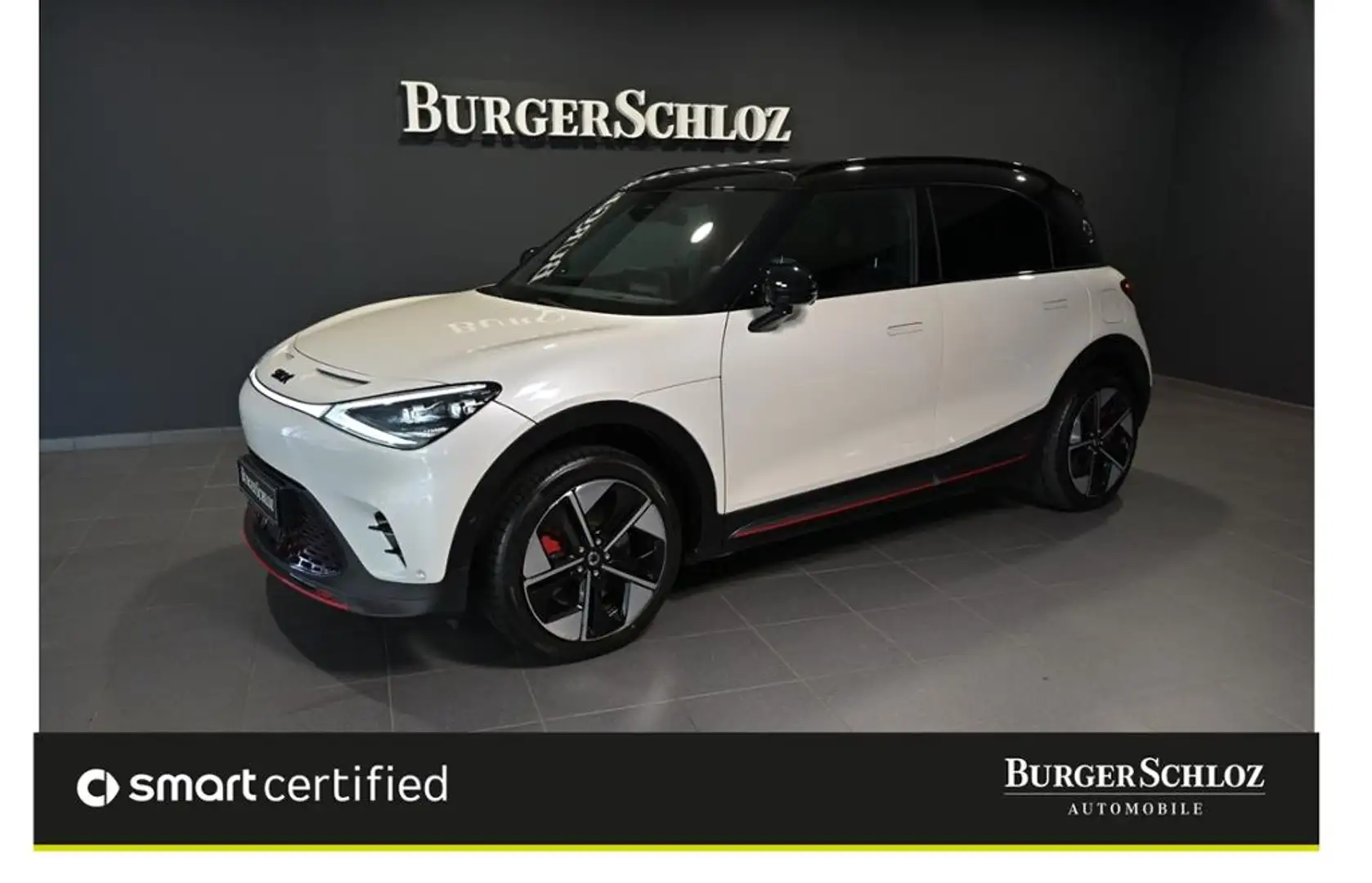 smart #1 Brabus AWD MATRIX/BEATS/360(HUD/SITZL./WP Weiß - 1