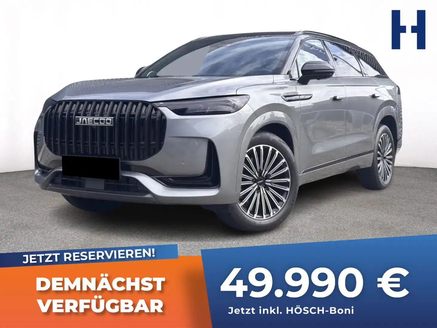 Jaecoo J8 PHEV PREMIUM 7-SITZE PANO HEAD-UP 540° Silber - 1