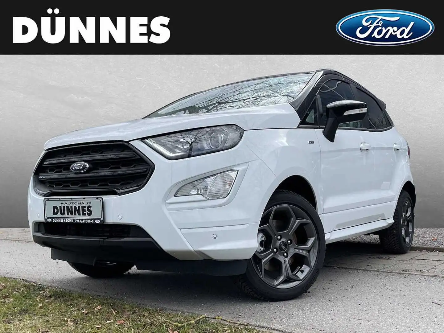 Ford EcoSport 1.0 EcoBoost ST-LINE Weiß - 1