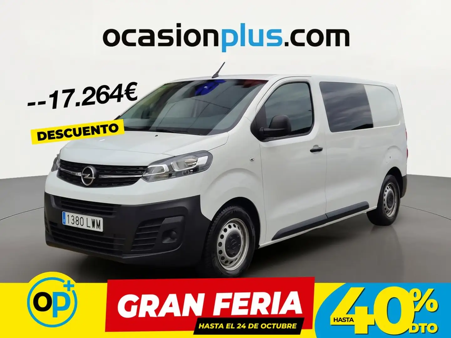 Opel Vivaro DCb. 1.5D M Carga Standard Mampara Plegable Blanco - 1